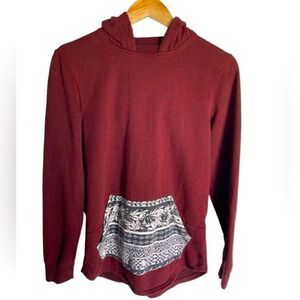 On The Byas Sweatshirt Women’s Size S Hoodie and Hand Slot